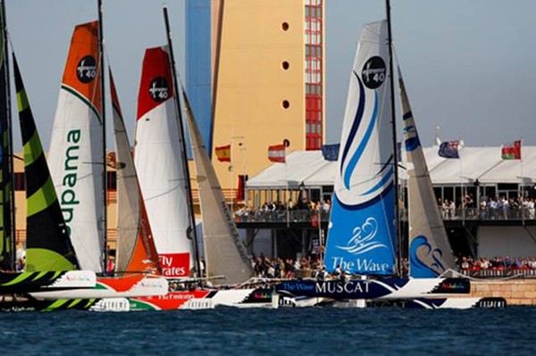 Emirates Team New Zealand crew has completed the Extreme 40 Sailing Series regatta at Almeria